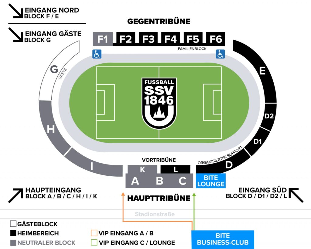 Stadionplan